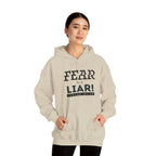 Fear Is a Liar Hoodie — Inspirational Christian Faith Sweatshirt