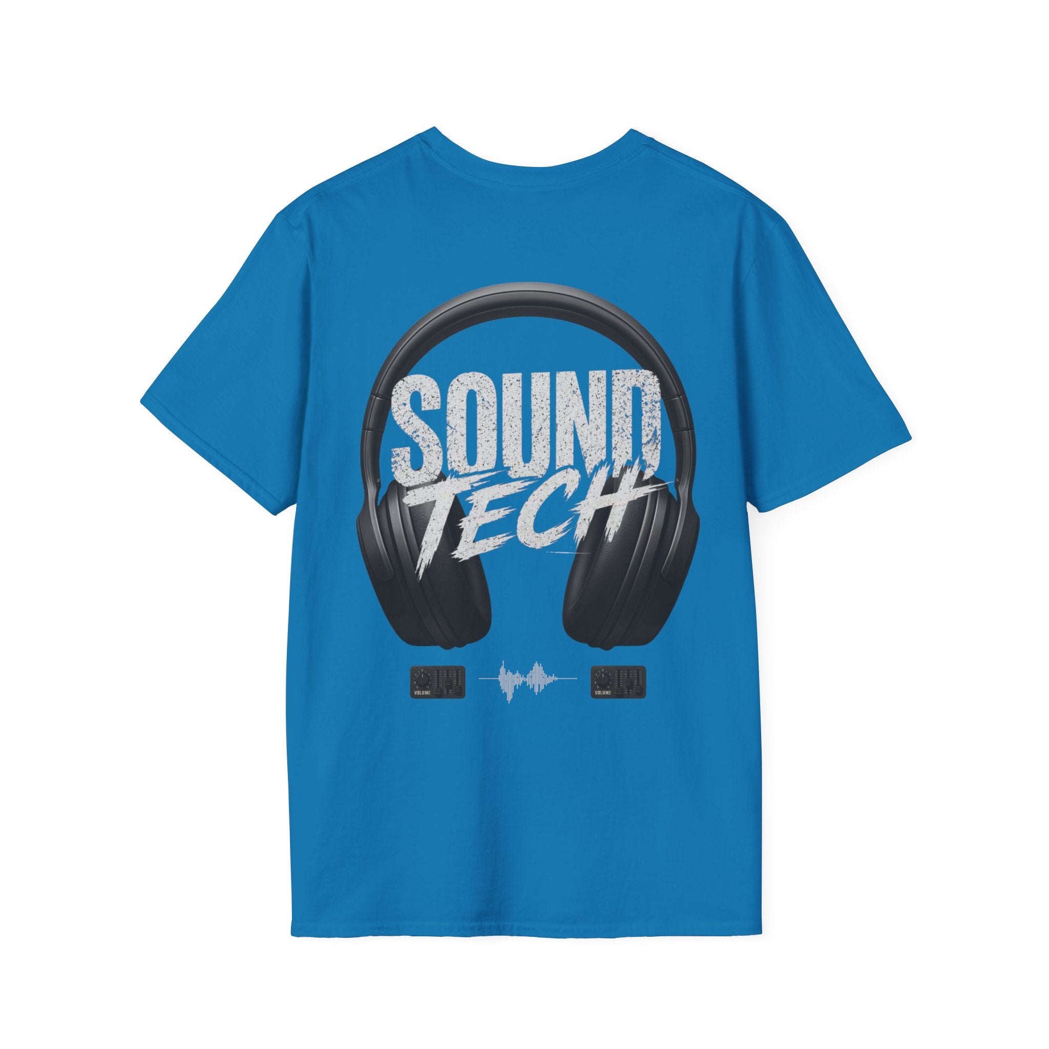 Sound Tech T‑Shirt — Minimalist Crew Neck Tee