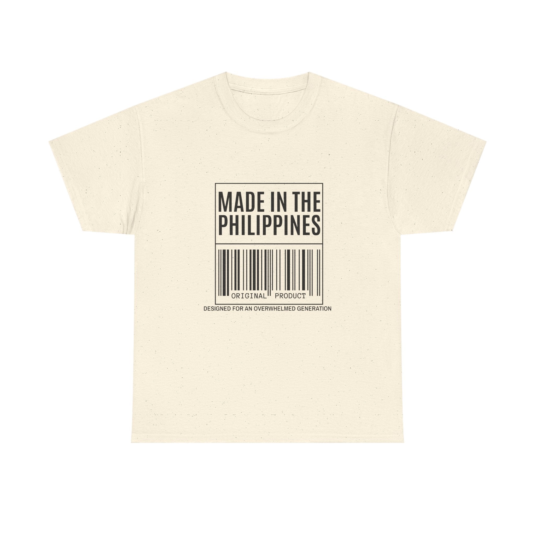 Made in the Philippines T‑Shirt — Barcode Heritage Tee