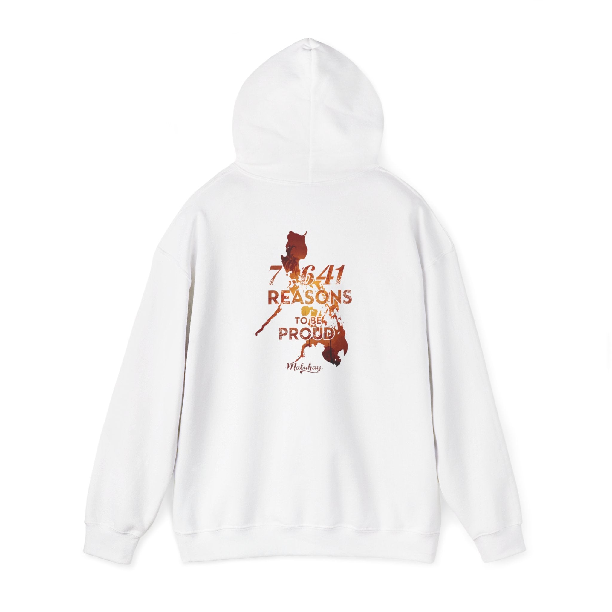 7641 Reasons To Be Proud Pinoy Hoodie — Philippines Graphic Pullover
