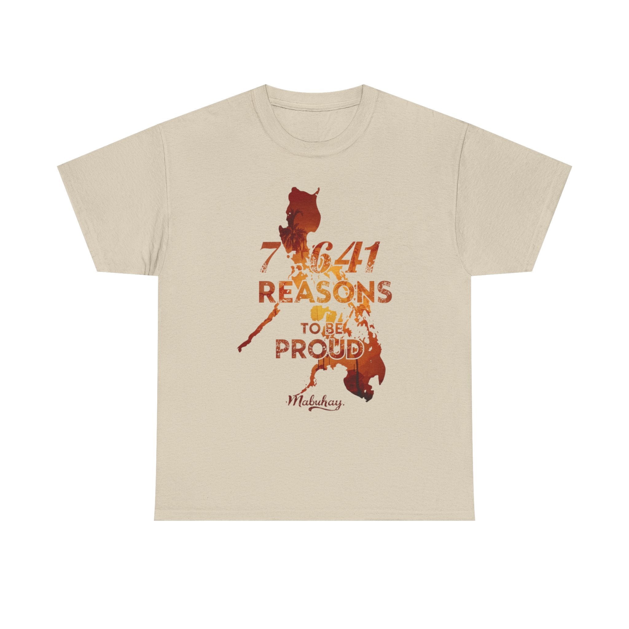 Philippines Pride Tee — "7,641 Reasons to Be Proud" Map Graphic