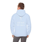 Not Perfect — Forgiven Hoodie | Christian Inspirational Sweatshirt (Romans 5:8, Still Loved/Still Chosen)