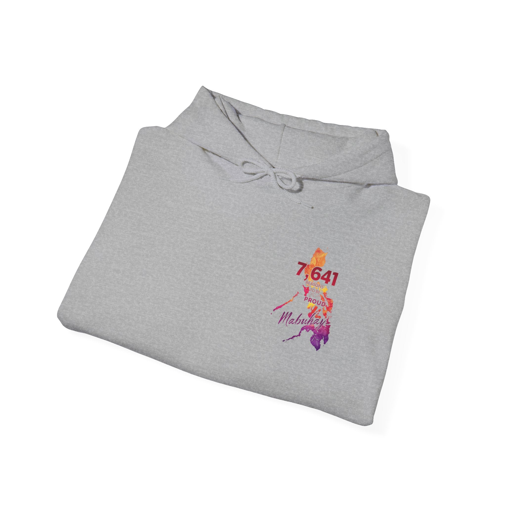 Philippines Pride Hoodie — 7,641 Map Design