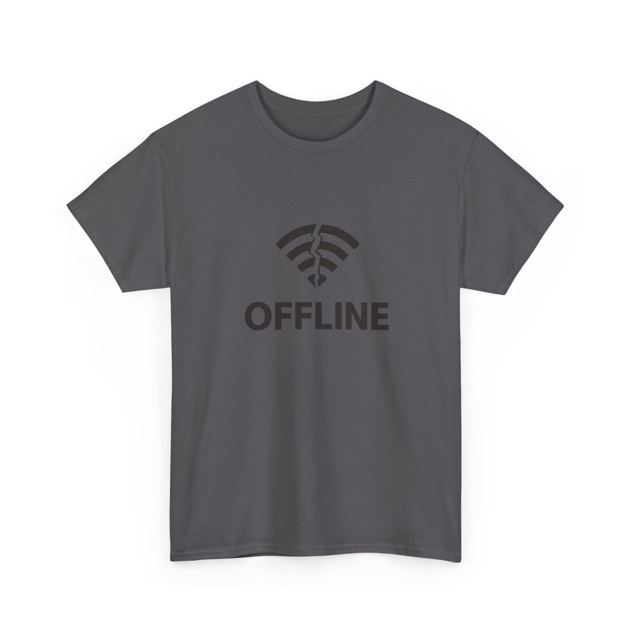 Christian 'Offline' Tee — Back Print: "Go Into Your Room, Close the Door and Pray"
