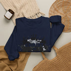Christian Crewneck Sweatshirt "Christ in Me" Pullover, Galatians 2:20 Apparel, Inspirational Religious Graphic Sweatshirt
