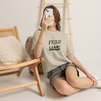T-Shirt — "Fear Is a Liar!" Graphic Tee | Inspirational Christian Message