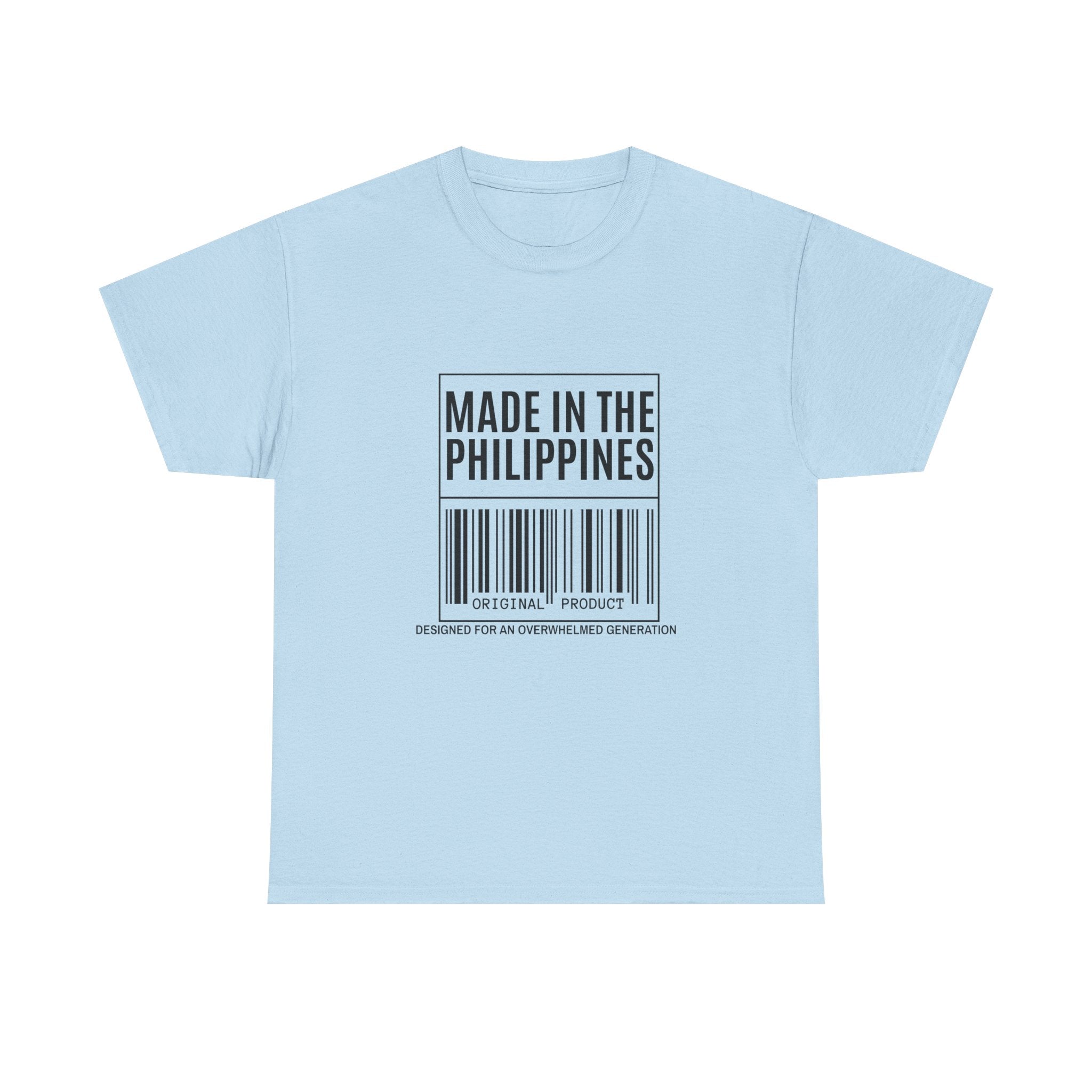 Made in the Philippines T‑Shirt — Barcode Heritage Tee