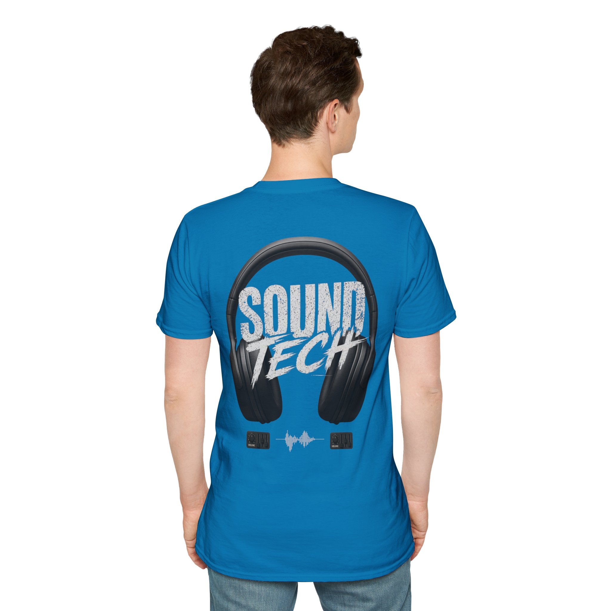 Sound Tech T‑Shirt — Minimalist Crew Neck Tee