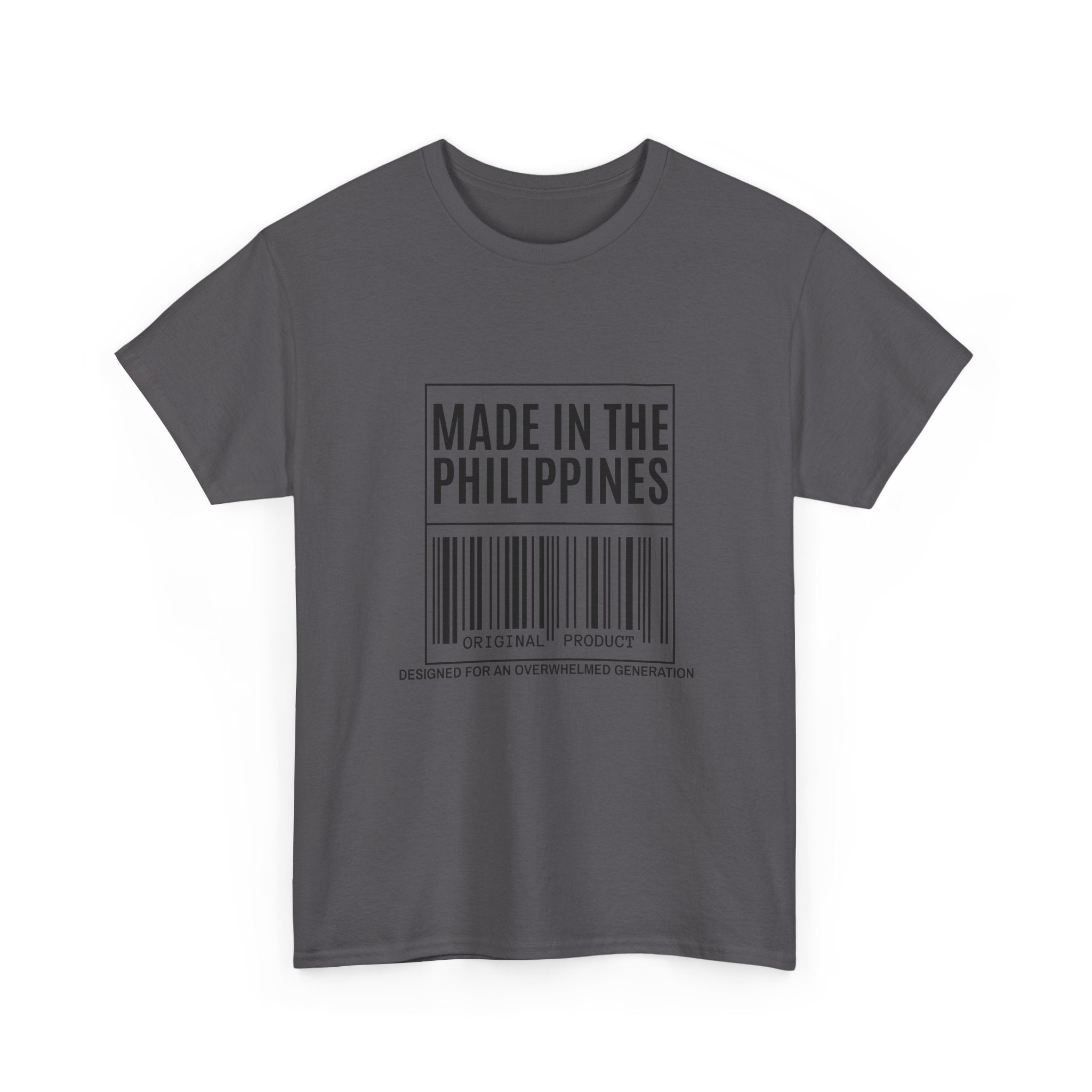 Made in the Philippines T‑Shirt — Barcode Heritage Tee