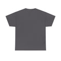 Black Text-Pattern T-Shirt — Seen Known Saved Christian Typography Graphic Tee