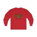 Overcomer Cross Long Sleeve Tee — Christian Faith Inspirational Shirt