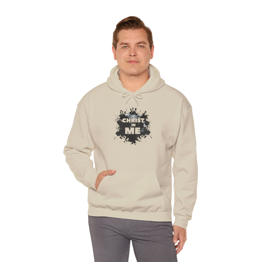 Christ in Me Hoodie — Christian Faith Graphic Pullover