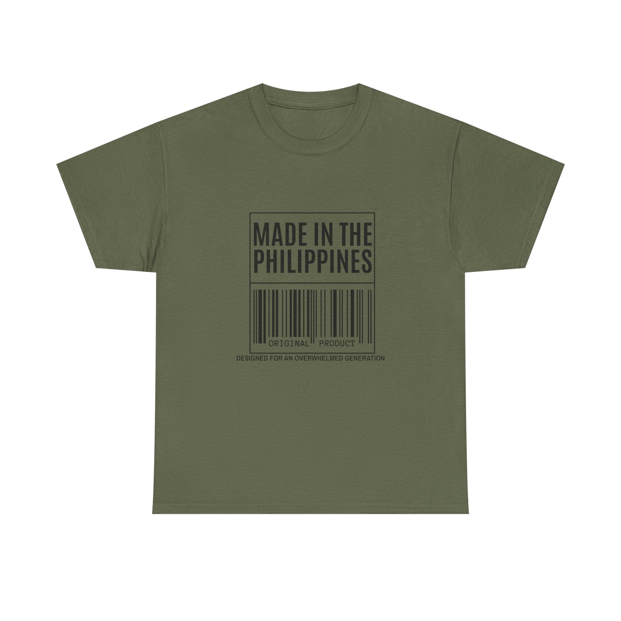 Made in the Philippines T‑Shirt — Barcode Heritage Tee