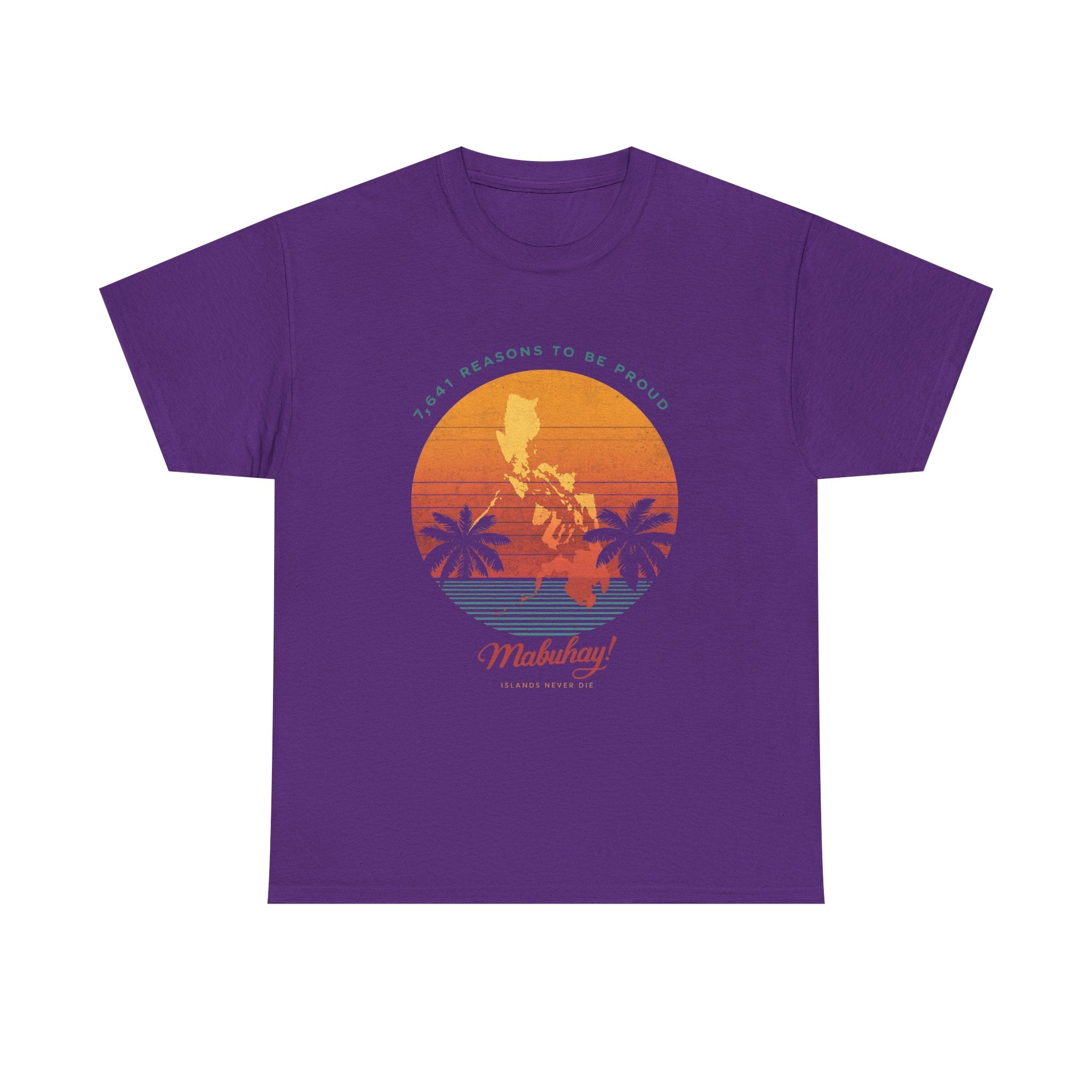 T-Shirt - 'Mabuhay' Tropical Sunset Philippines Pride Tee