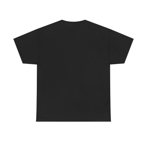 Black Text-Pattern T-Shirt — Seen Known Saved Christian Typography Graphic Tee