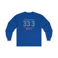 Jeremiah 33:3 'Heaven Has WiFi' Long Sleeve Tee