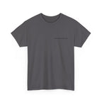 Fingerprint Graphic Tee — Minimalist Identity T‑Shirt