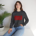 Christian Crewneck Sweatshirt "Grace" Reversed Pullover, Modern Minimalist Faith Apparel, Unique Graphic Scripture Sweater