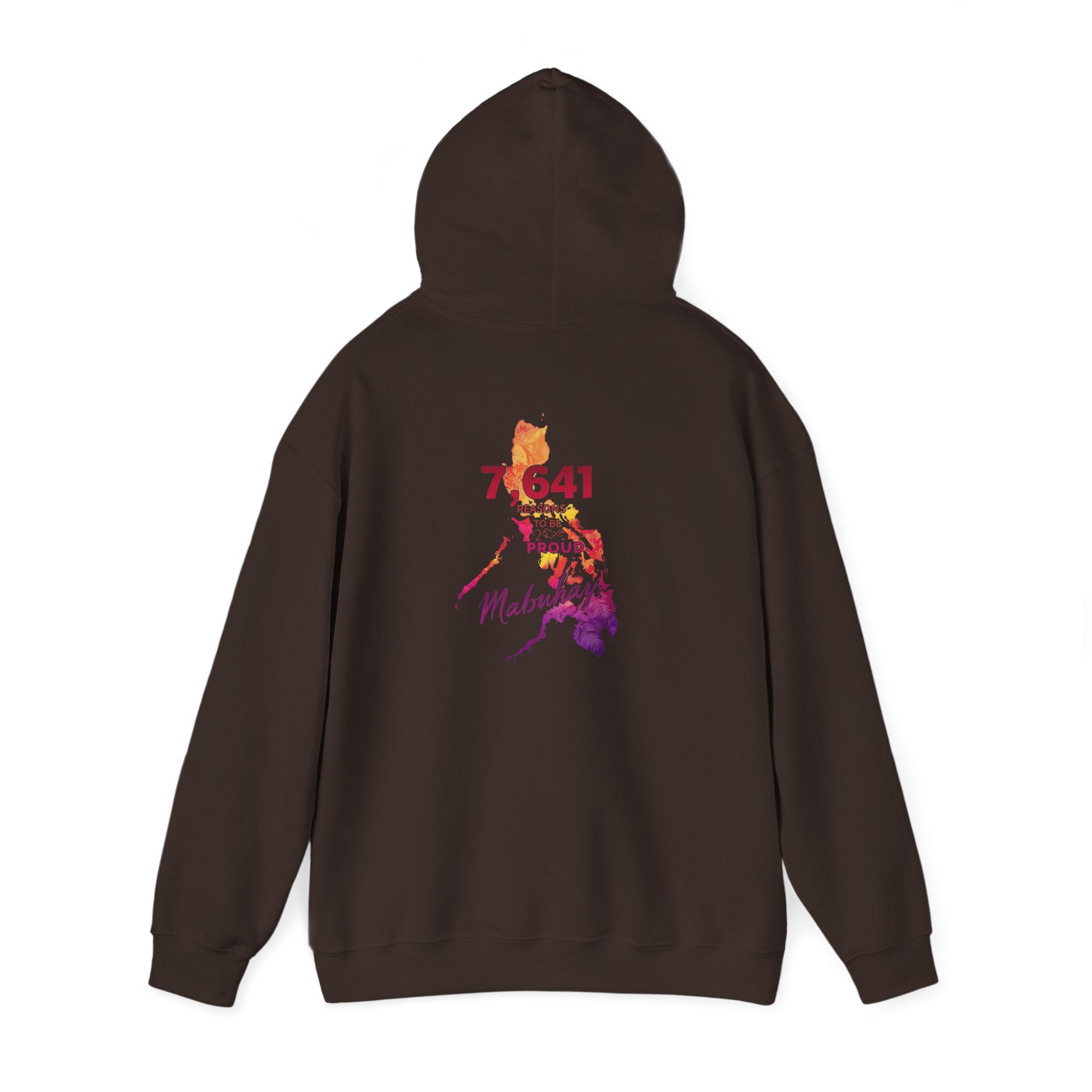 Philippines Pride Hoodie — 7,641 Map Design