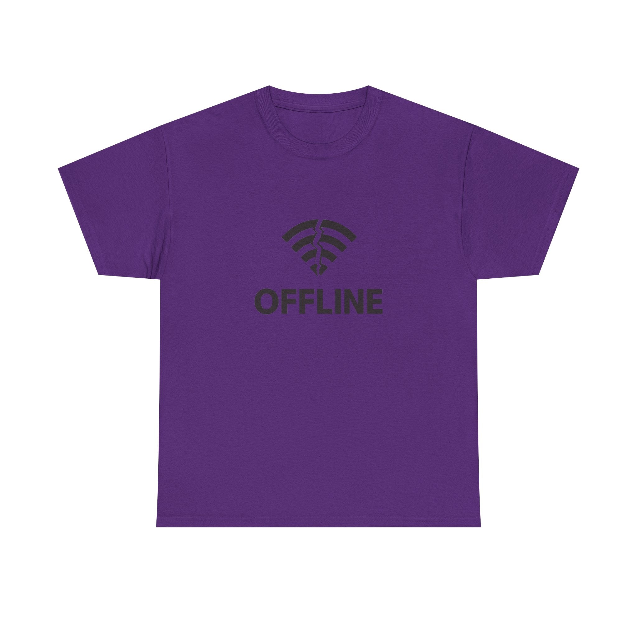 Christian 'Offline' Tee — Back Print: "Go Into Your Room, Close the Door and Pray"