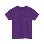 Fingerprint Graphic Tee — Minimalist Identity T‑Shirt