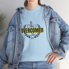 Overcomer Cross T-Shirt — Inspirational Christian Faith Tee