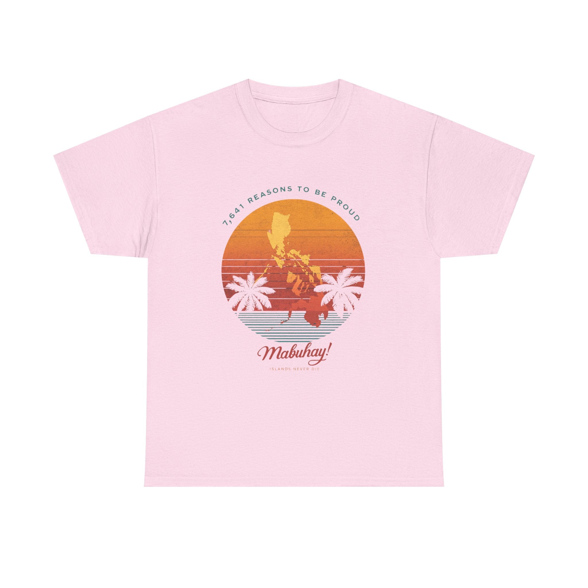 T-Shirt - 'Mabuhay' Tropical Sunset Philippines Pride Tee