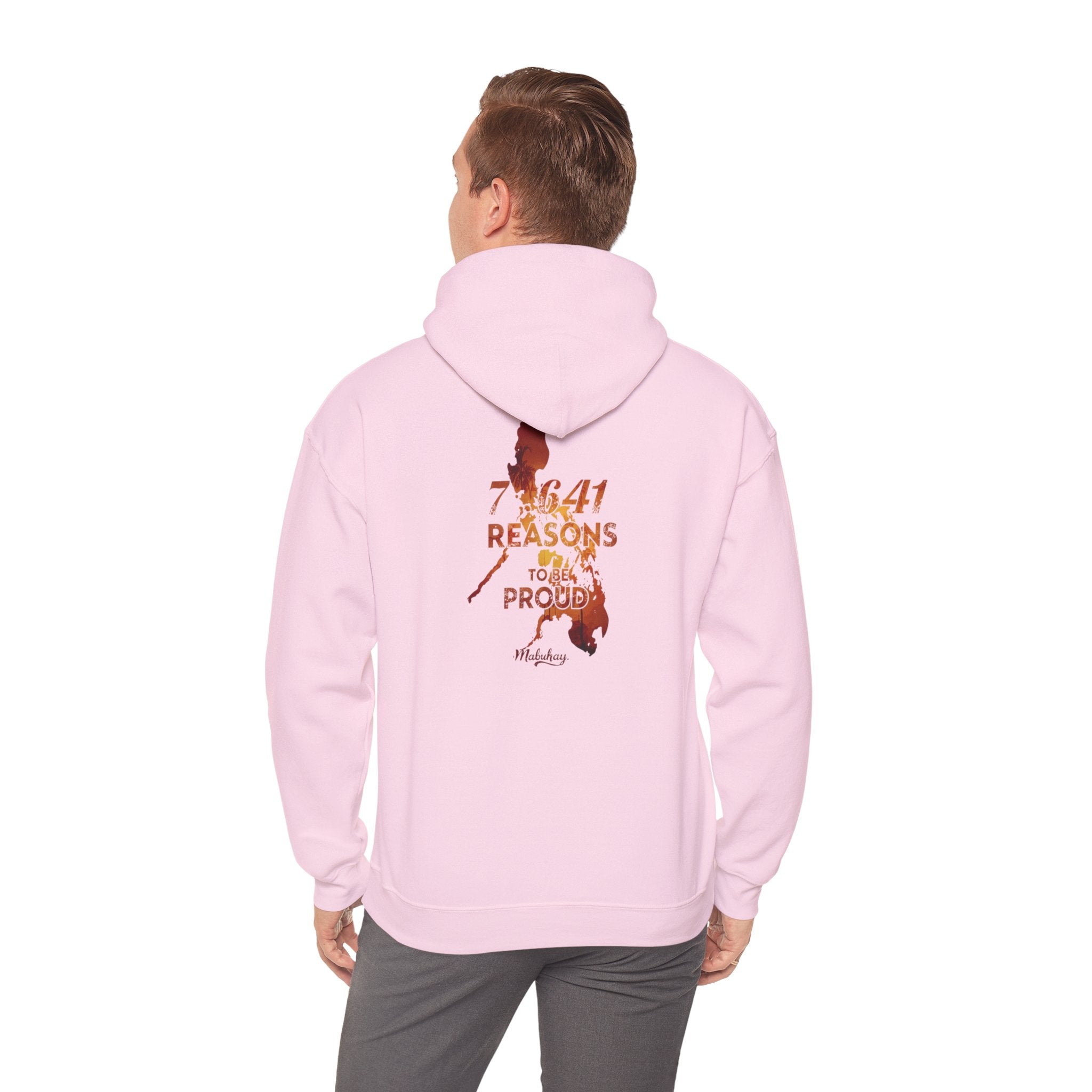 7641 Reasons To Be Proud Pinoy Hoodie — Philippines Graphic Pullover