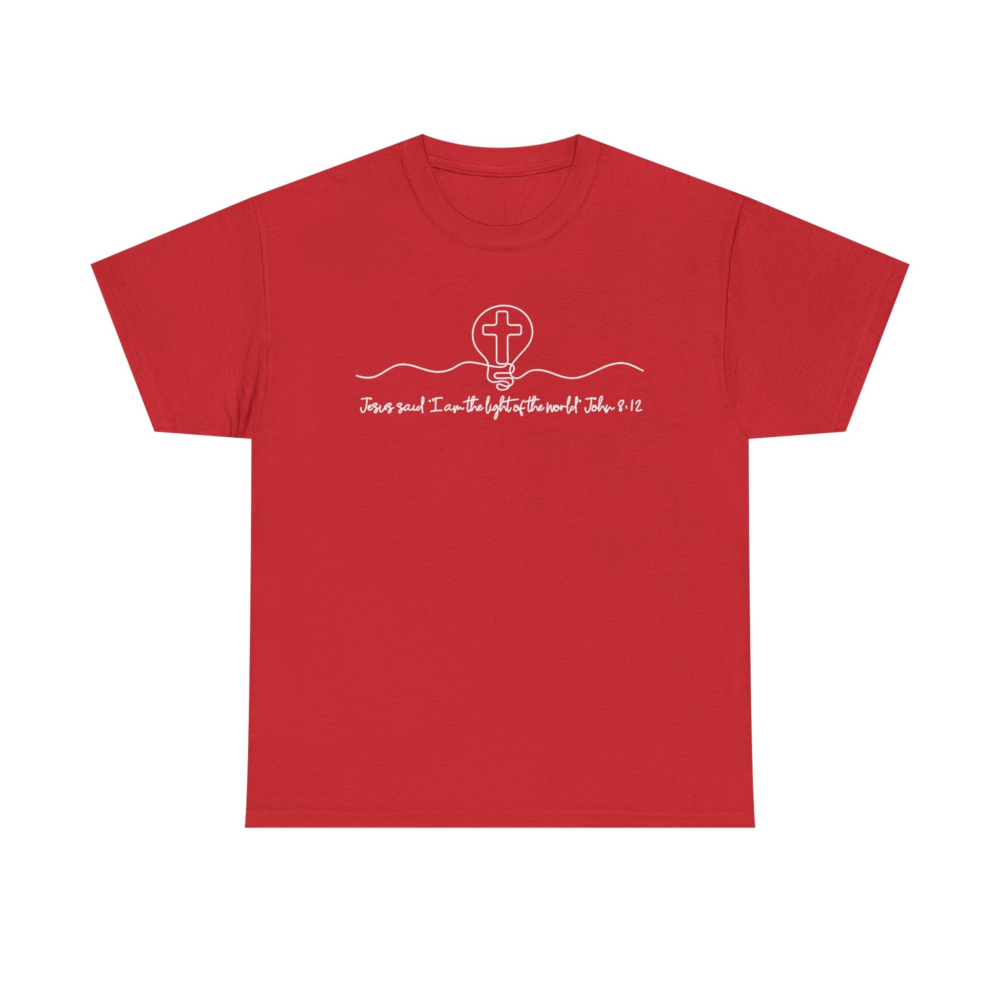 Christian Cross Graphic Tee — "Jesus and I Live By Faith" Inspirational Bible Verse Shirt