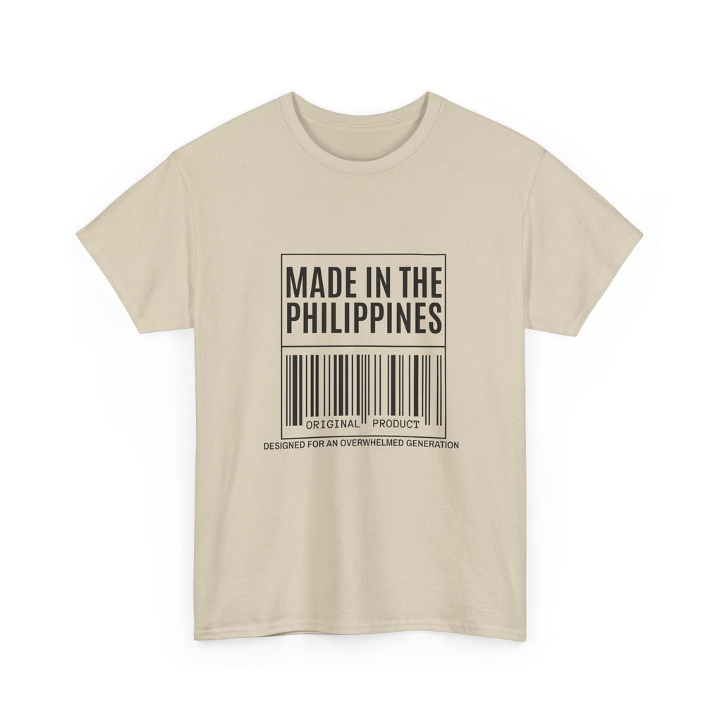 Made in the Philippines T‑Shirt — Barcode Heritage Tee