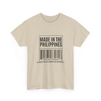Made in the Philippines T‑Shirt — Barcode Heritage Tee
