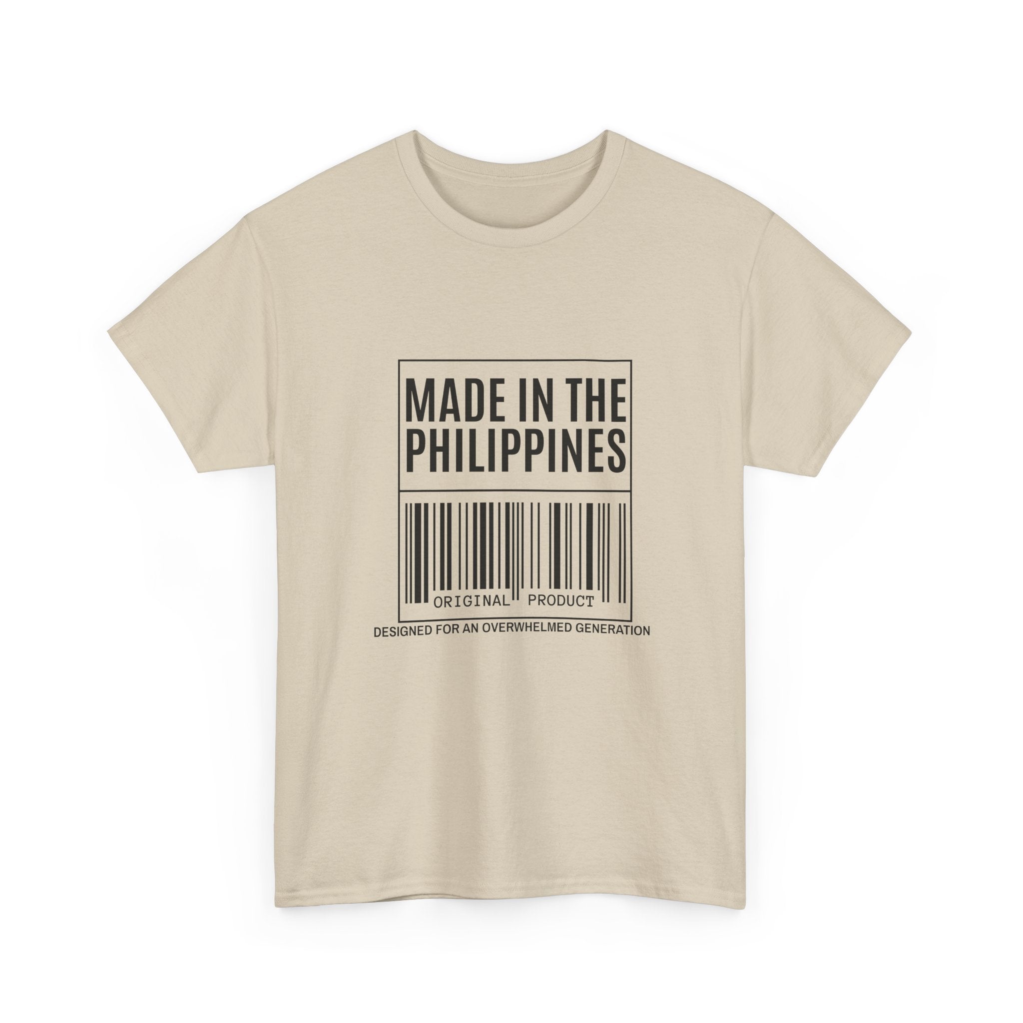 Made in the Philippines T‑Shirt — Barcode Heritage Tee