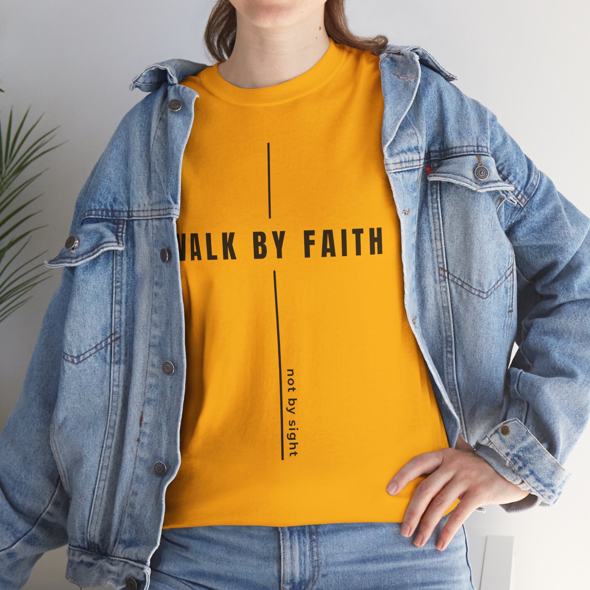 Christian 'Walk By Faith' Tee — Inspirational Faith T-Shirt
