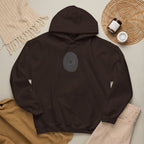 Heavenly Crafted Hoodie — Minimal Fingerprint Graphic Hooded Sweatshirt