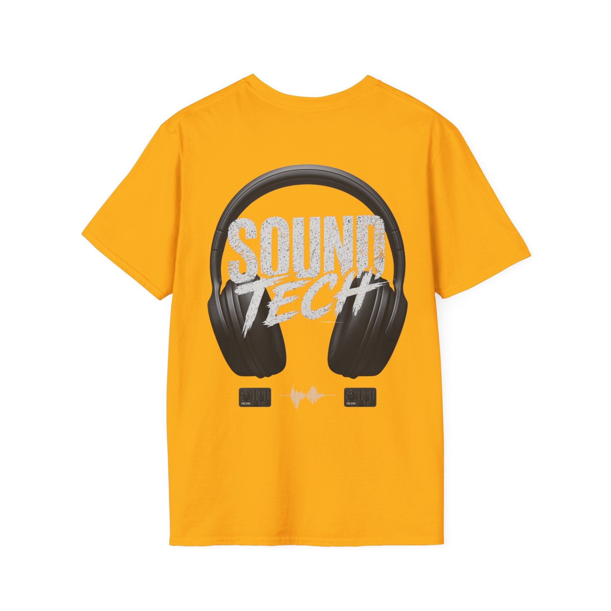 Sound Tech T‑Shirt — Minimalist Crew Neck Tee
