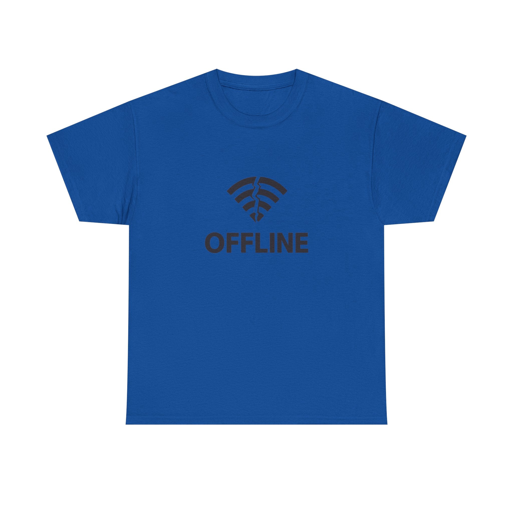 Christian 'Offline' Tee — Back Print: "Go Into Your Room, Close the Door and Pray"