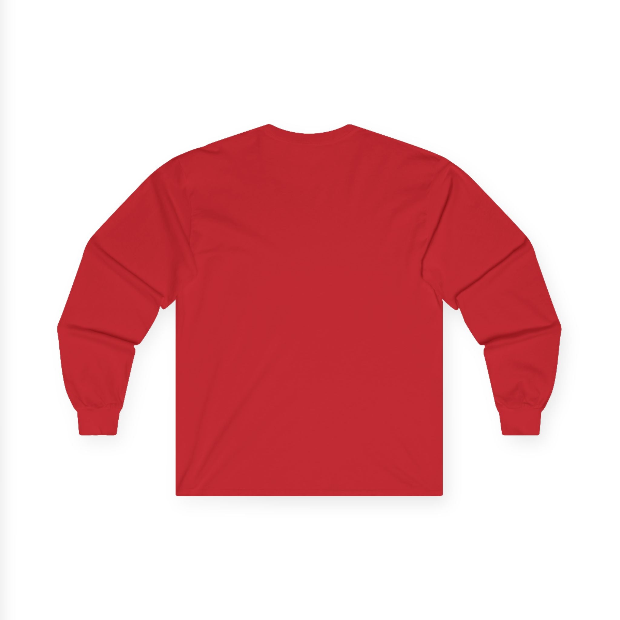 Overcomer Cross Long Sleeve Tee — Christian Faith Inspirational Shirt