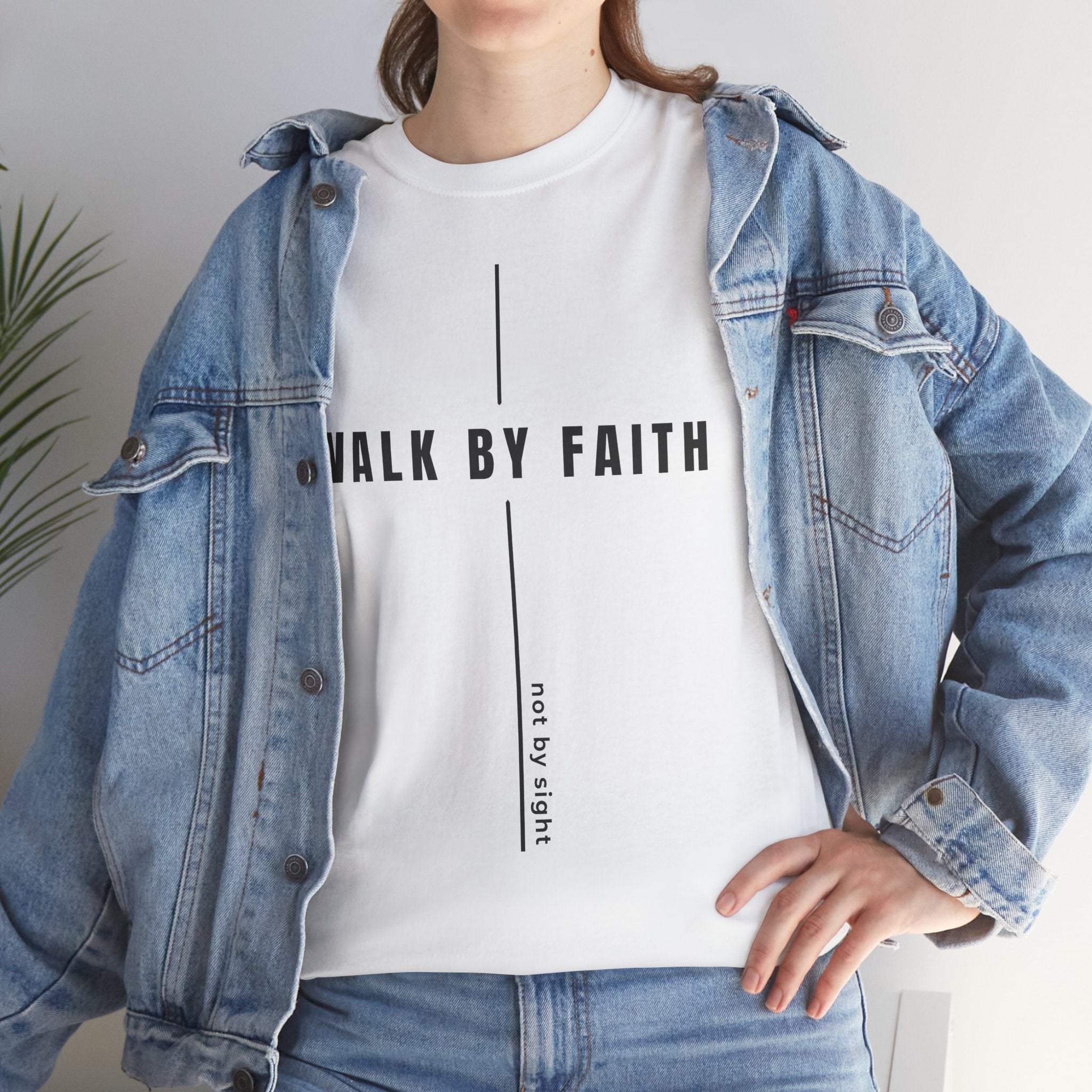 Christian 'Walk By Faith' Tee — Inspirational Faith T-Shirt