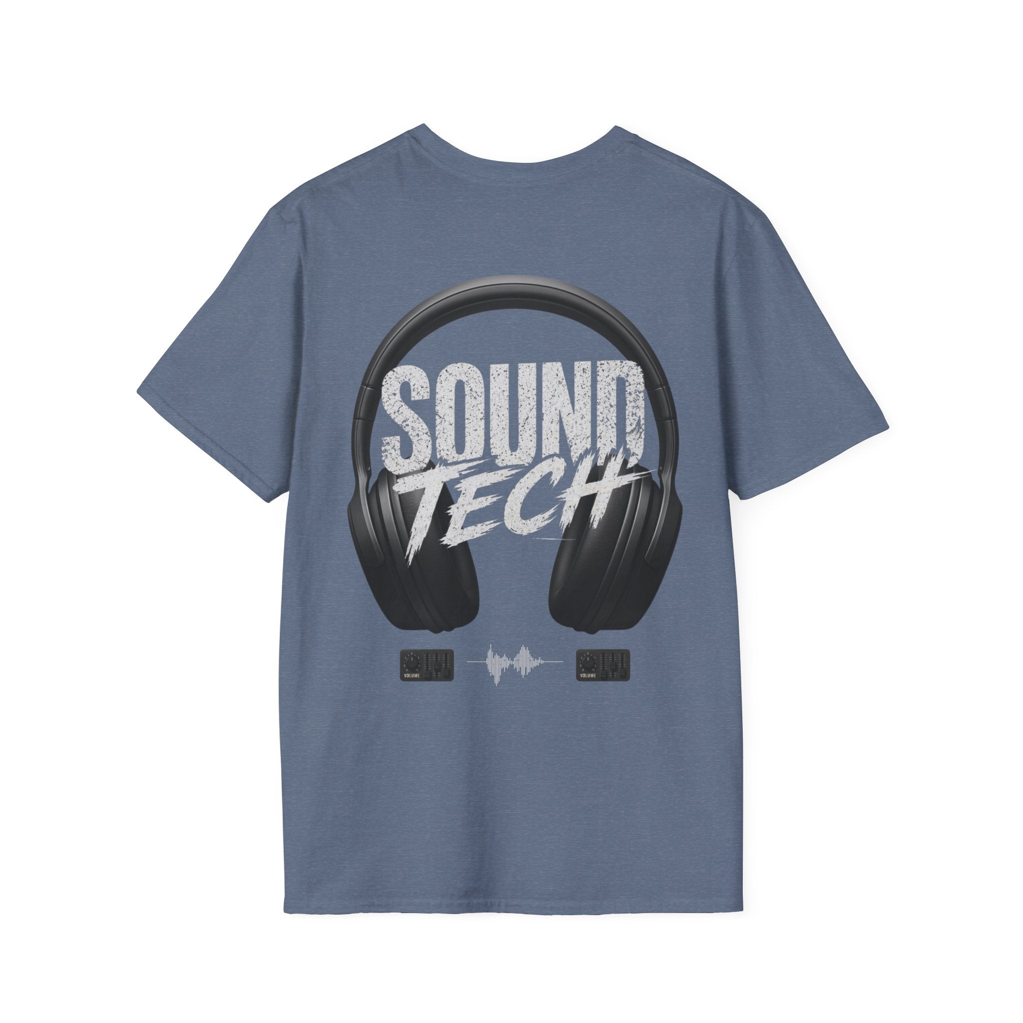 Sound Tech T‑Shirt — Minimalist Crew Neck Tee