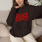 Grace Reversed Hoodie — Faith-Inspired Graphic Sweatshirt