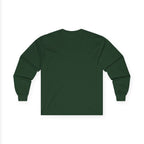 Christian Long Sleeve Tee — "I Am the Light" Minimal Cross Design