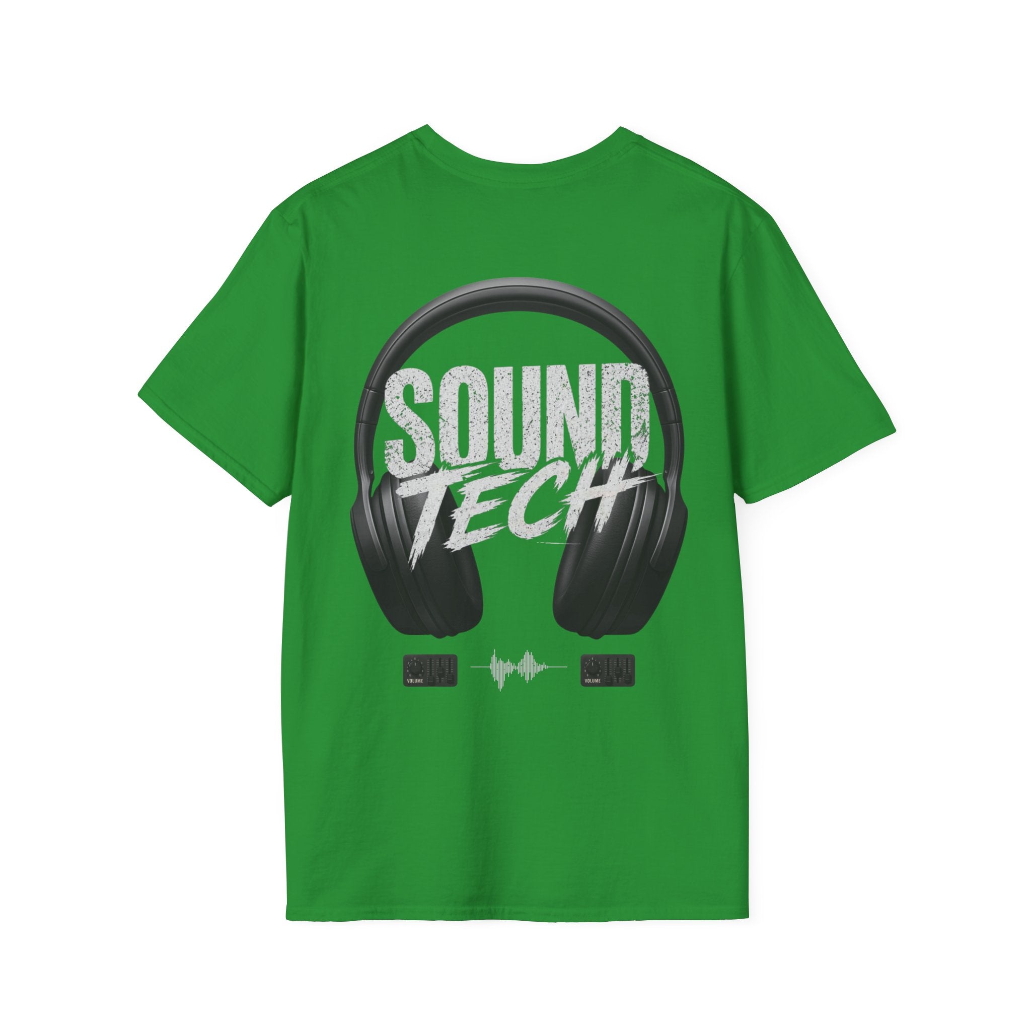 Sound Tech T‑Shirt — Minimalist Crew Neck Tee