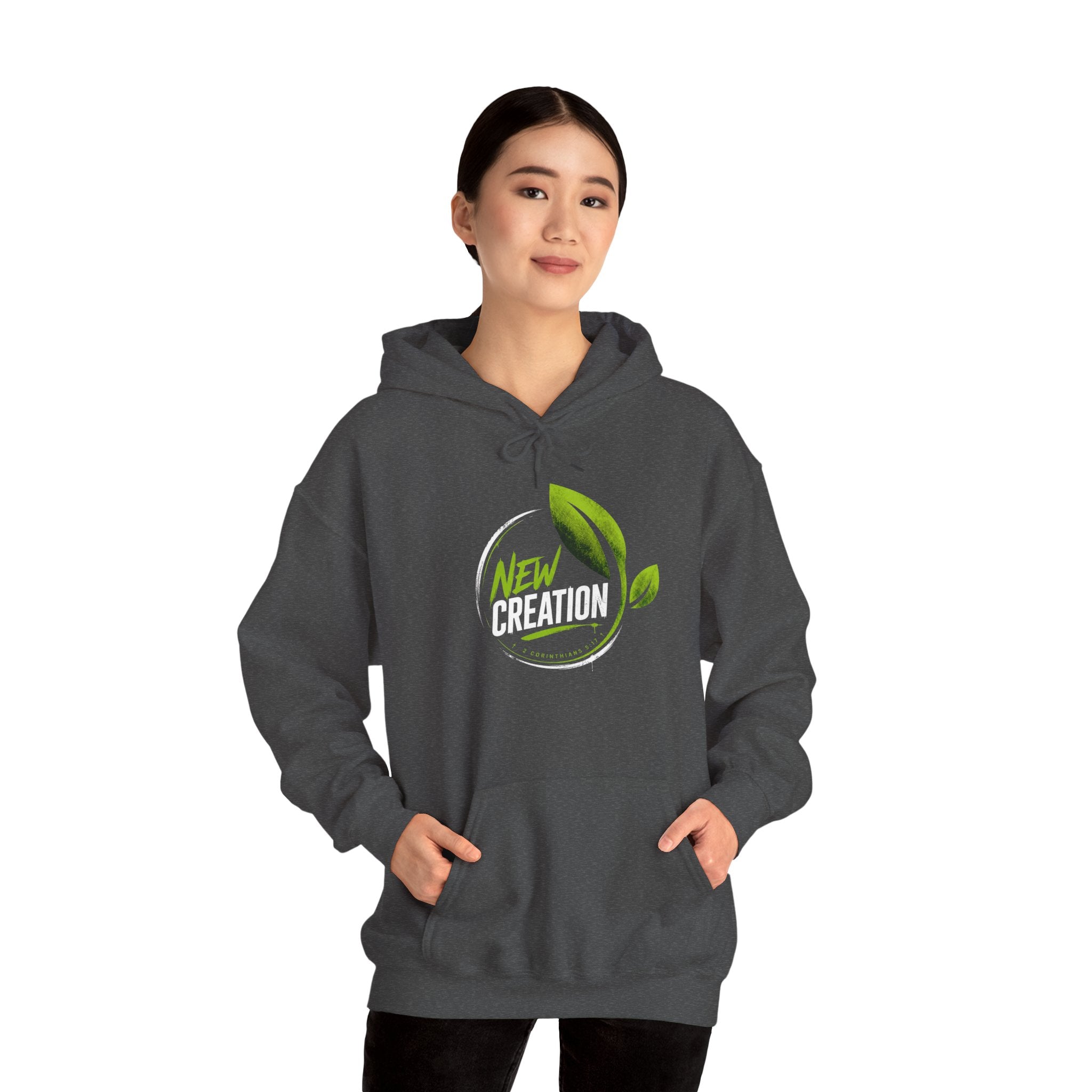 New Creation Hoodie - Christian Faith Renewal Graphic Sweatshirt