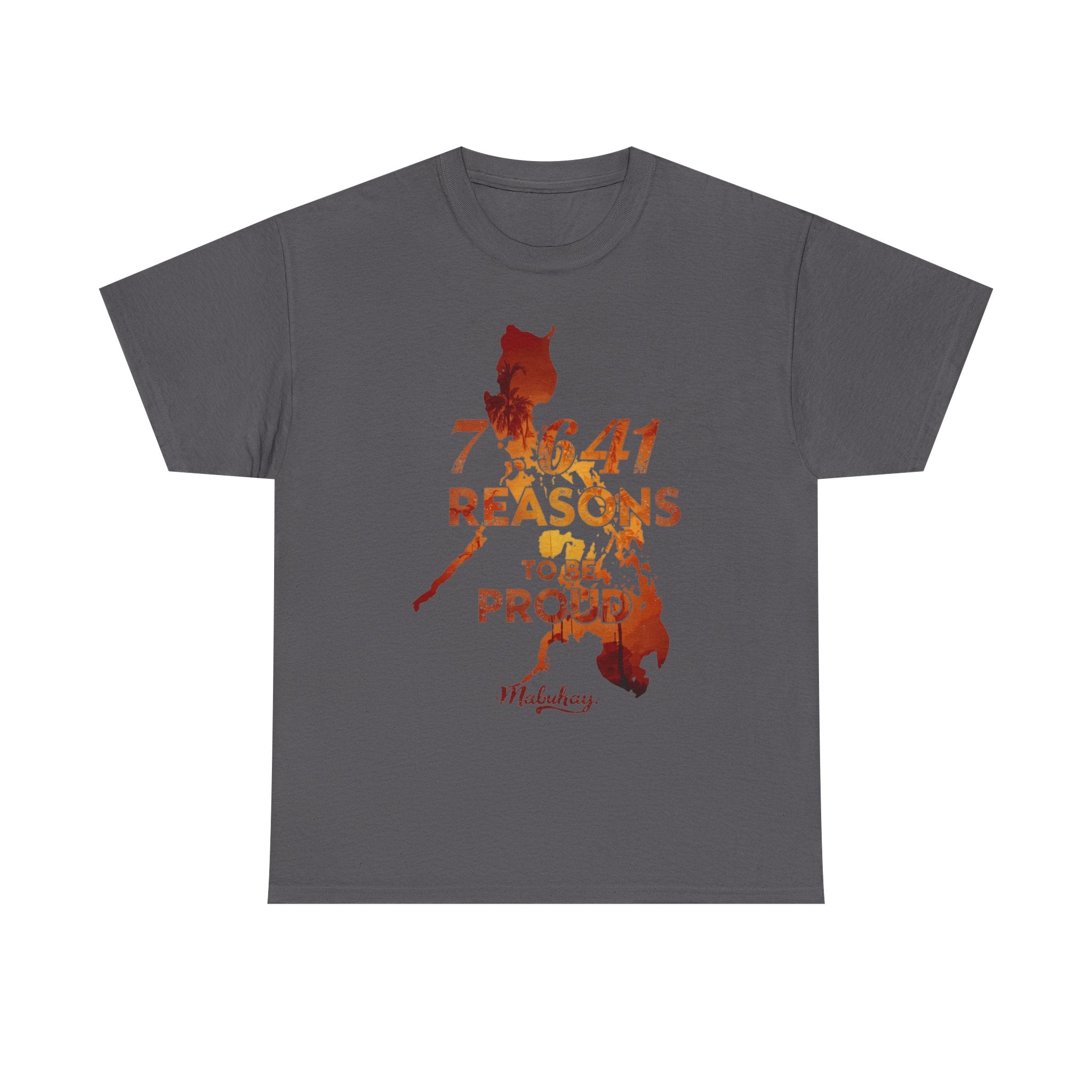 Philippines Pride Tee — "7,641 Reasons to Be Proud" Map Graphic