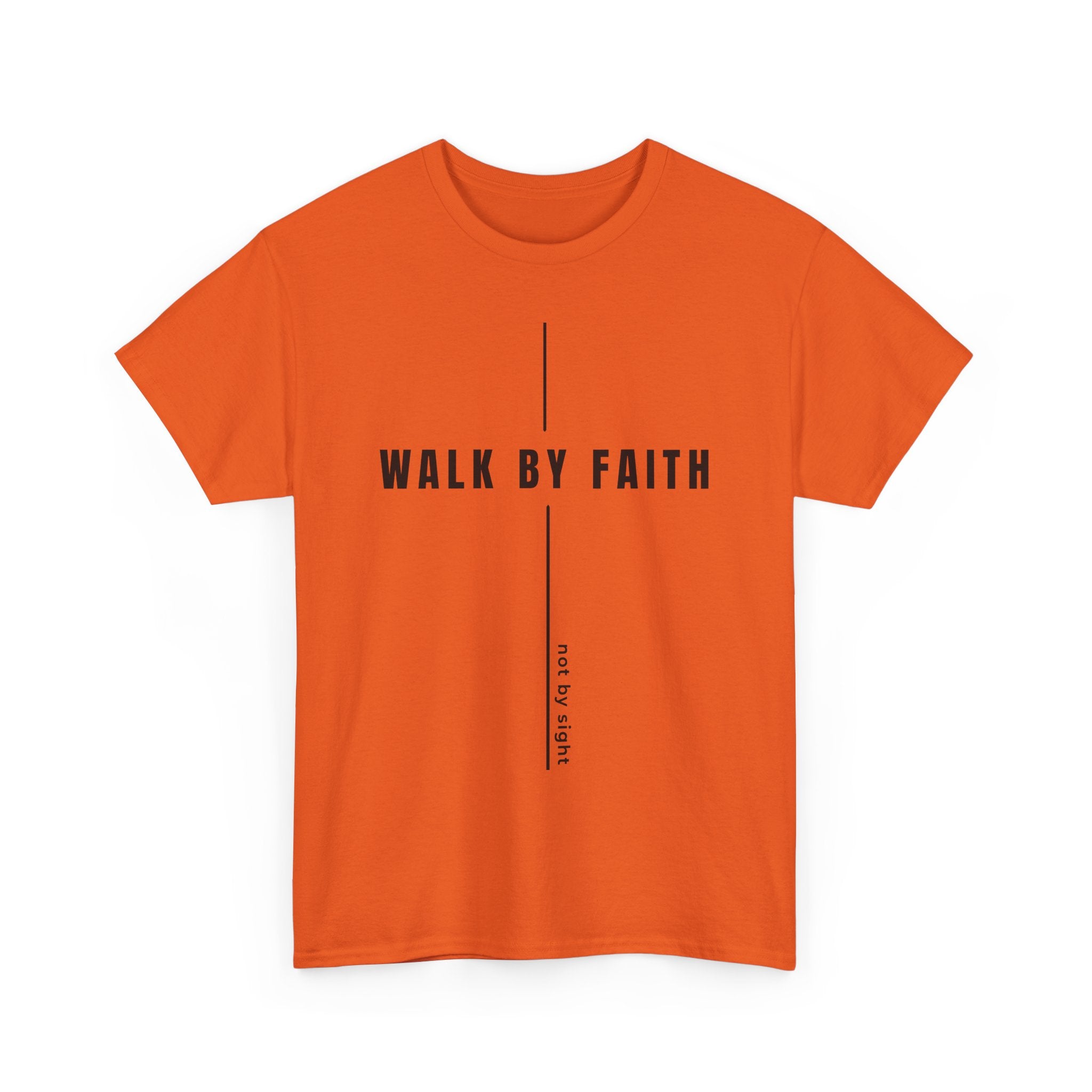 Christian 'Walk By Faith' Tee — Inspirational Faith T-Shirt
