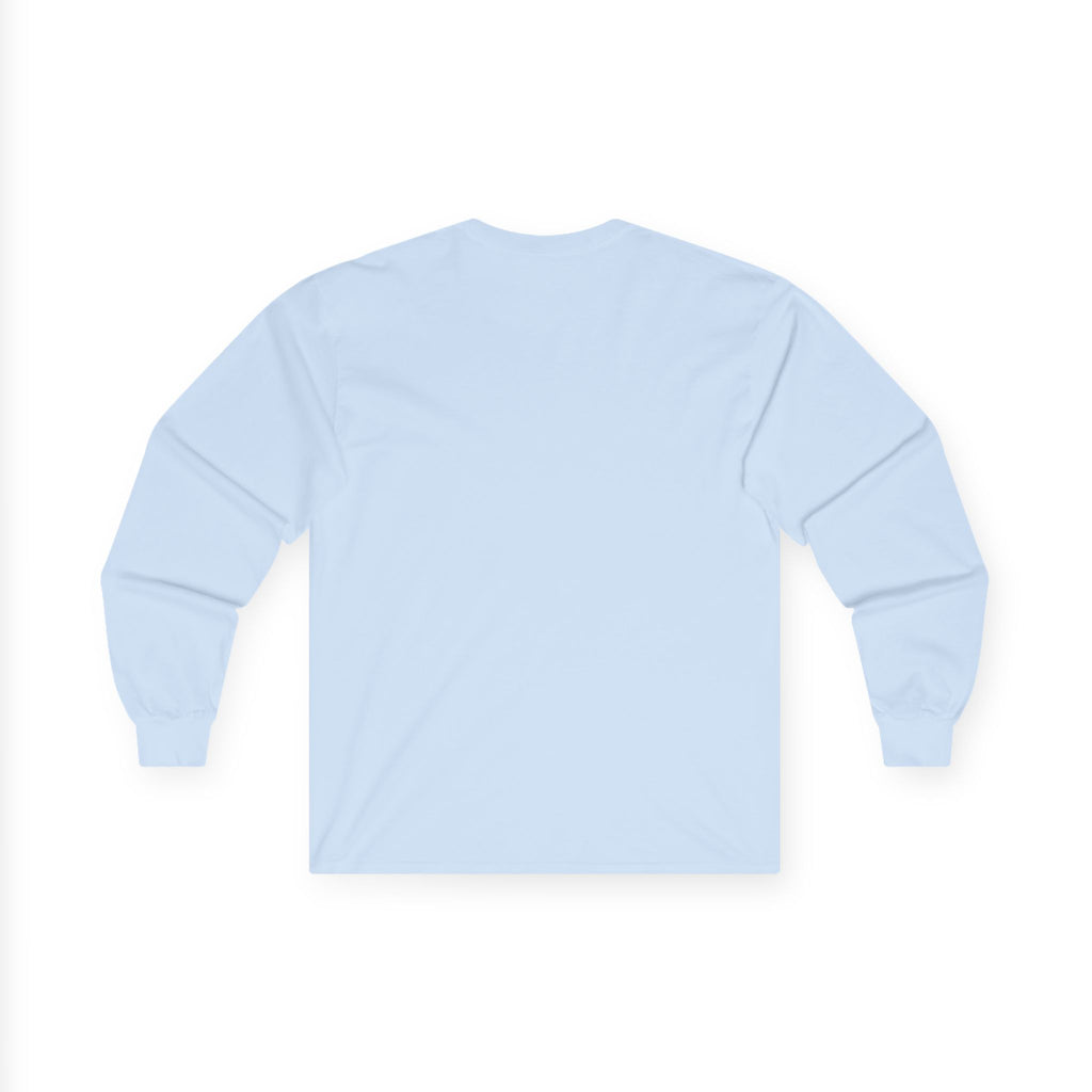 Long Sleeve Tee — 'Map of the Philippines' Retro Sunset Surf Design