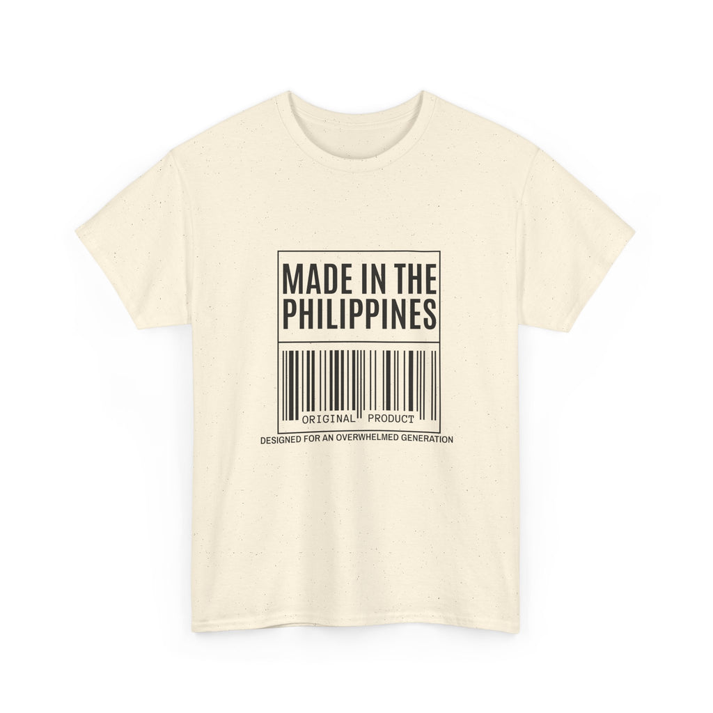 Made in the Philippines T‑Shirt — Barcode Heritage Tee
