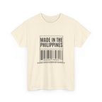Made in the Philippines T‑Shirt — Barcode Heritage Tee