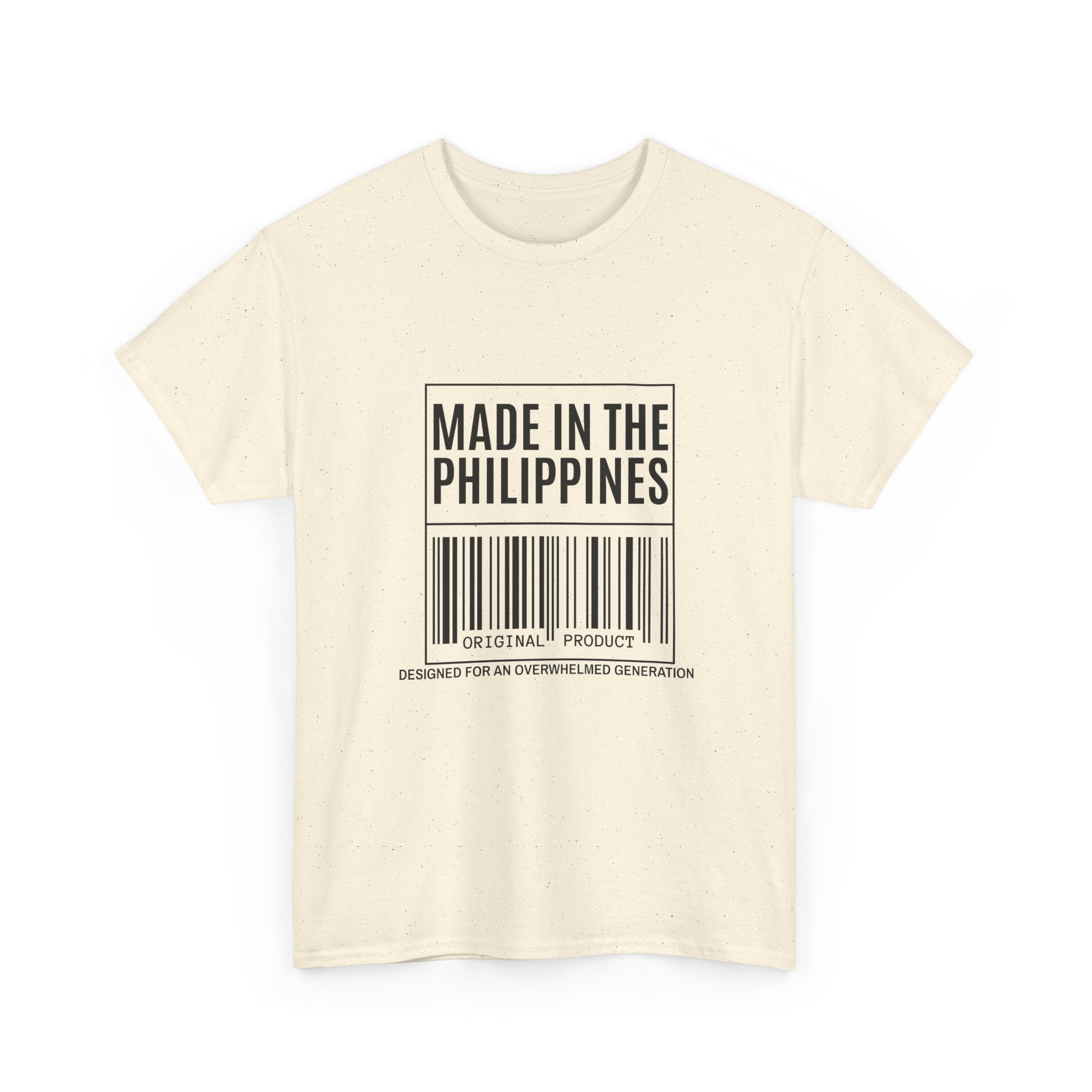 Made in the Philippines T‑Shirt — Barcode Heritage Tee