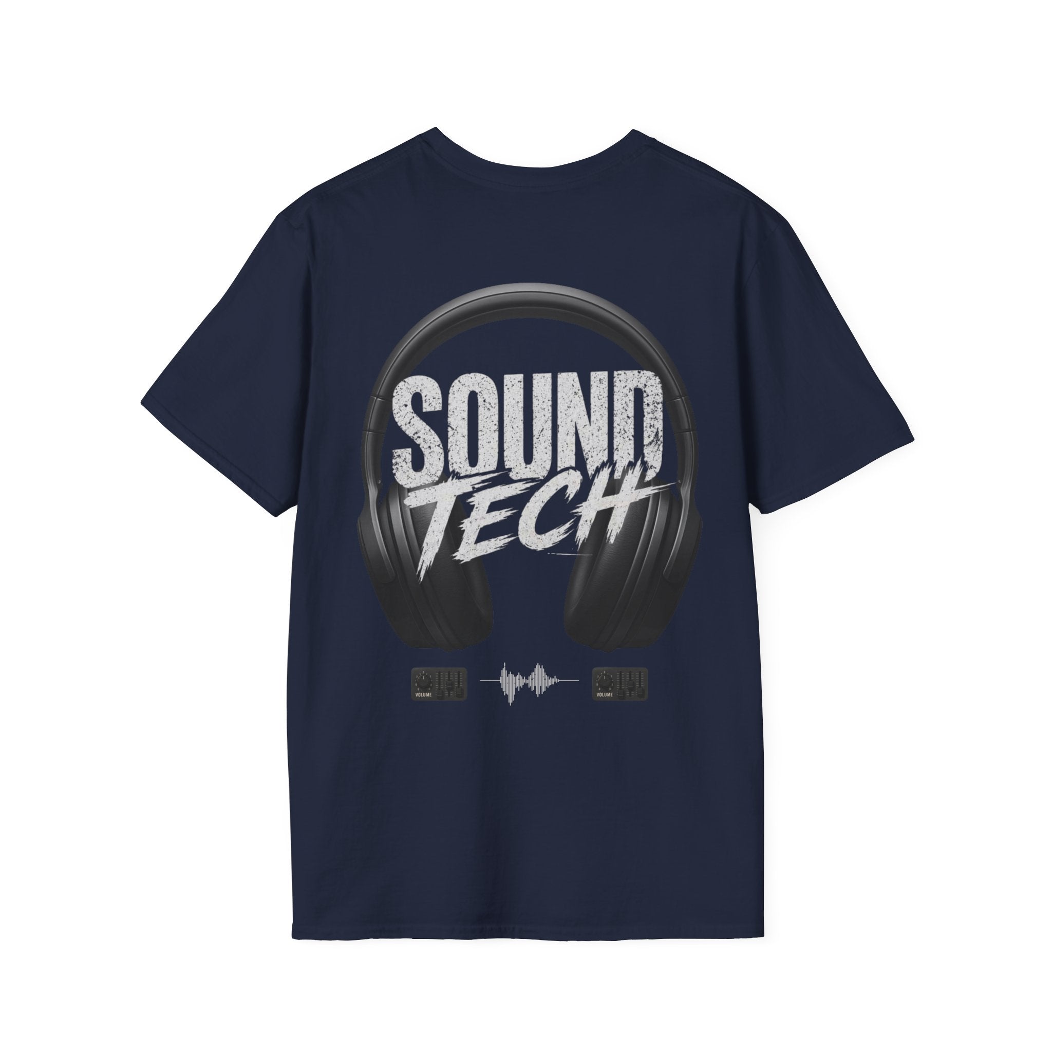 Sound Tech T‑Shirt — Minimalist Crew Neck Tee